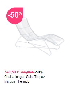 Privees Sur InternetCollection Fermob Saint Ventes Tropez dsQhrCt